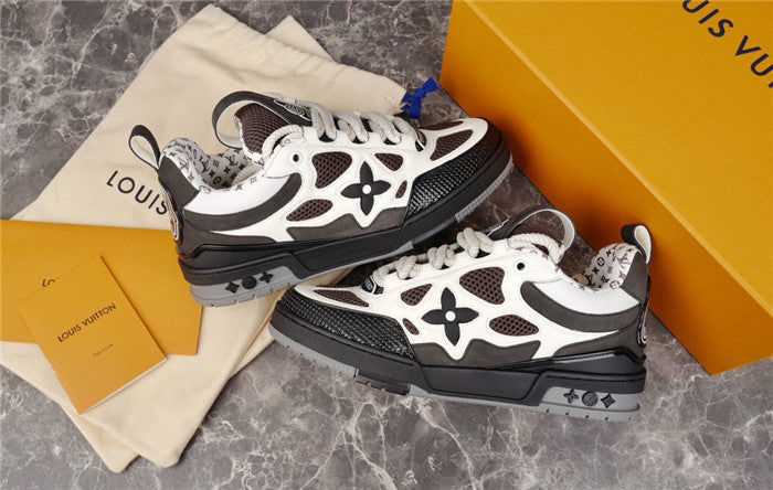 LOUIS VUITTON LV SKATE SNEAKER WHITE BLACK - Phantom Kicks