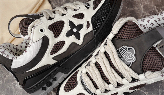 LOUIS VUITTON LV SKATE SNEAKER WHITE BLACK - Phantom Kicks