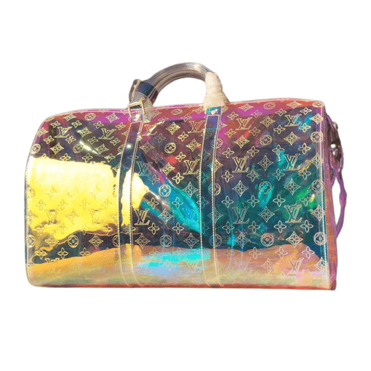 LOUIS VUITTON MONOGRAM 50 PRISM HOLOGRAPHIC TRAVEL BAG - Phantom Kicks