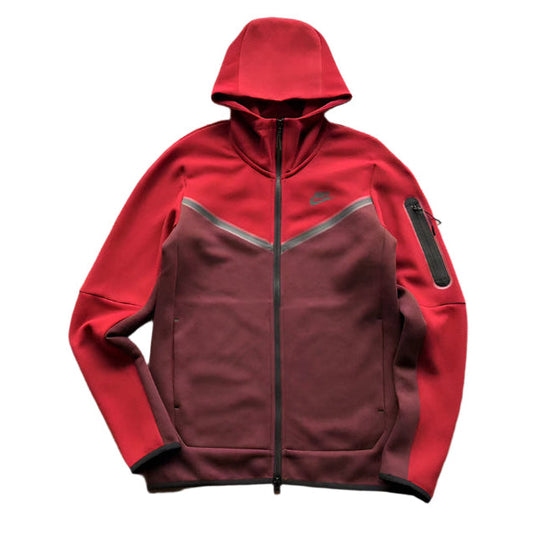 NIKE TECH FLEECE HOODIE x BERRY/POMEGRANATE - Phantom Kicks