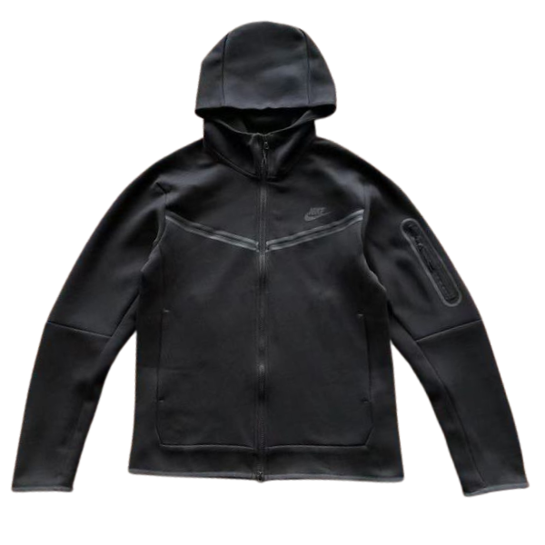 NIKE TECH FLEECE HOODIE x BLACK - Phantom Kicks