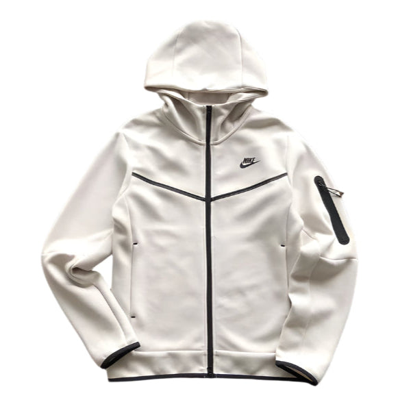NIKE TECH FLEECE HOODIE x CREAMY WHITE - Phantom Kicks