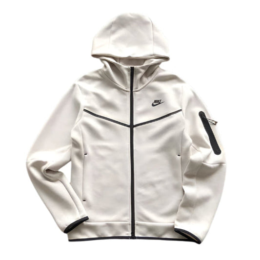 NIKE TECH FLEECE HOODIE x CREAMY WHITE - Phantom Kicks