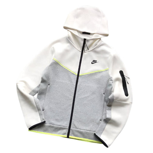 NIKE TECH FLEECE HOODIE x GREY VOLT - Phantom Kicks