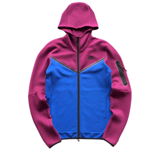 NIKE TECH FLEECE HOODIE x SANGRIA/GAME ROYAL - Phantom Kicks