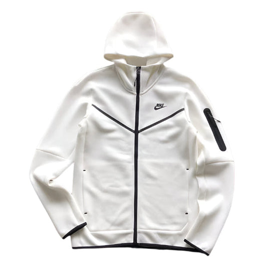 NIKE TECH FLEECE HOODIE x WHITE - Phantom Kicks