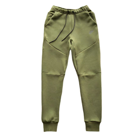 NIKE TECH FLEECE PANTS x OLIVE GREEN - Phantom Kicks