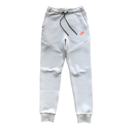 NIKE TECH FLEECE PANTS x WOLF GREY/AQUAMARINE/ORANGE - Phantom Kicks