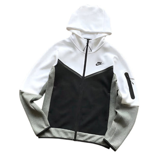 NIKE TECH FLEECE PANTS x WOLF GREY/WHITE/BLACK - Phantom Kicks