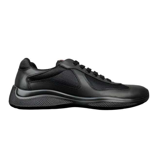 PRADA AMERICA'S CUP LEATHER BLACK - Phantom Kicks