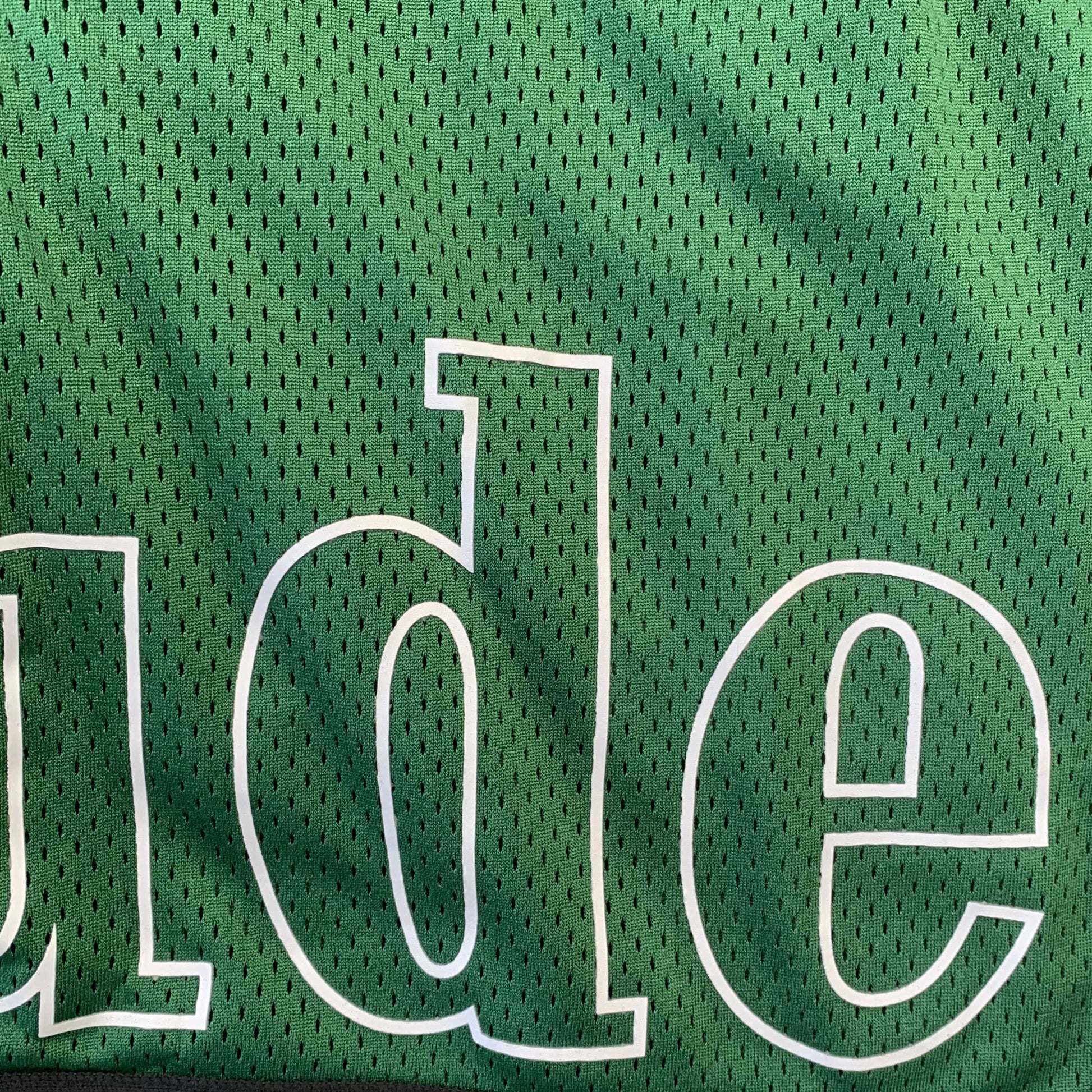 RHUDE COURT LOGO SHORTS GREEN - Phantom Kicks