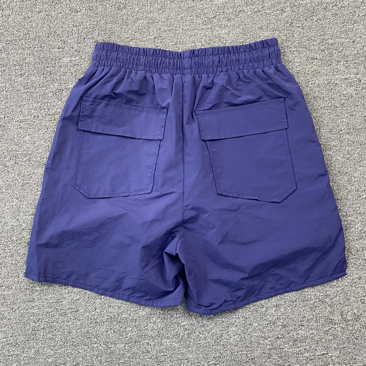 RHUDE RH LOGO SHORTS NAVY - Phantom Kicks