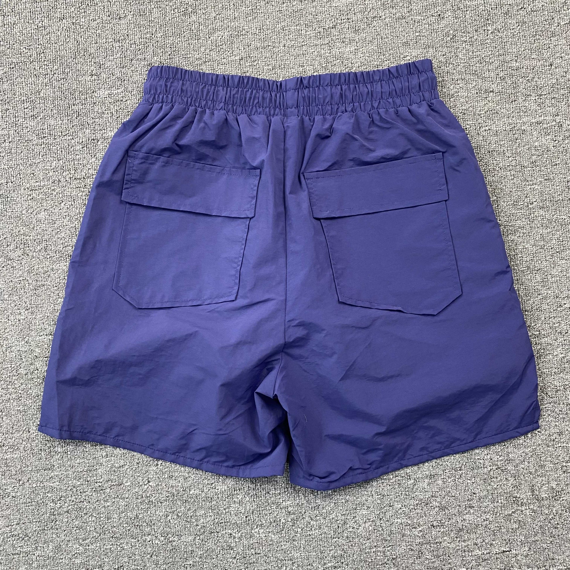 RHUDE RH LOGO SHORTS NAVY - Phantom Kicks