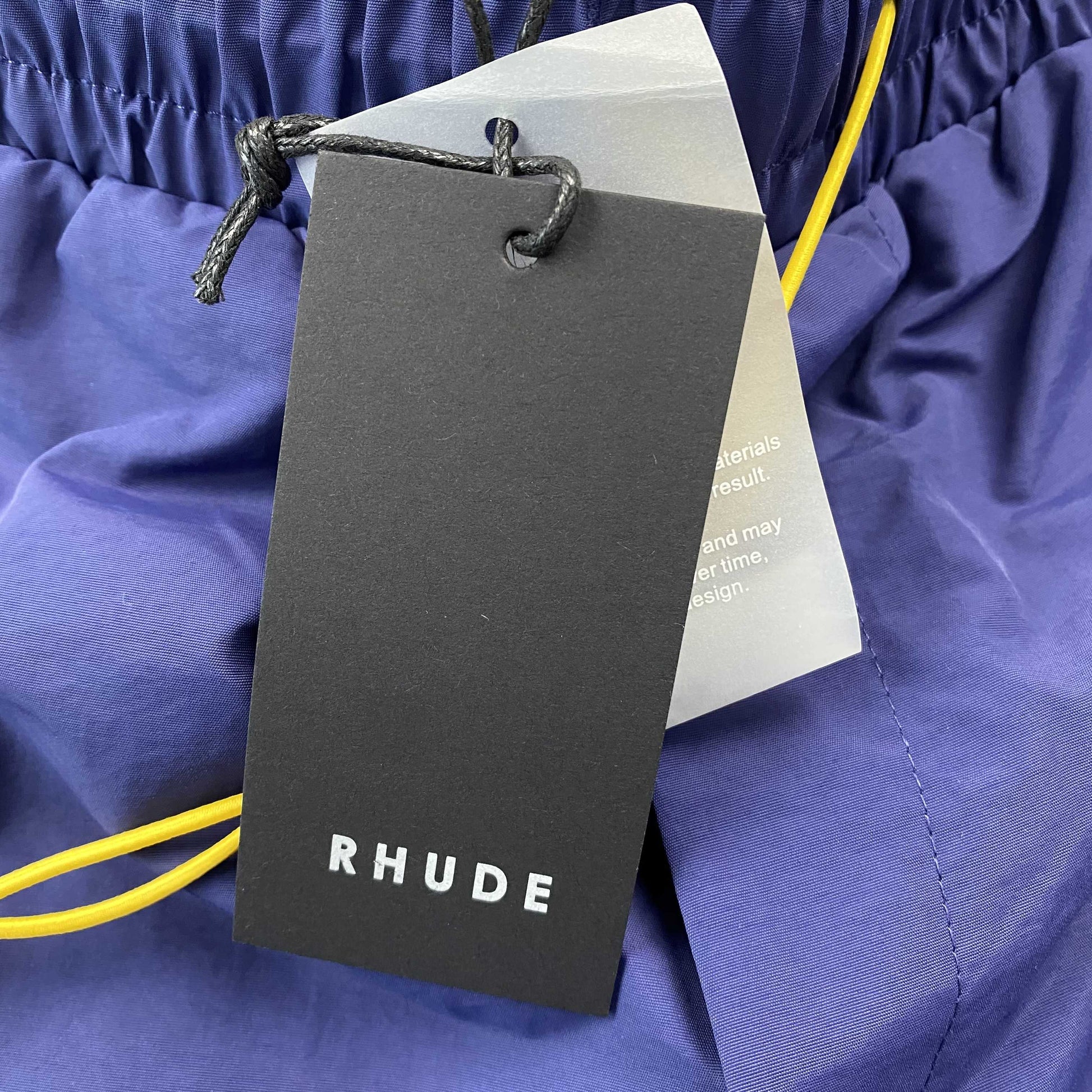 RHUDE RH LOGO SHORTS NAVY - Phantom Kicks