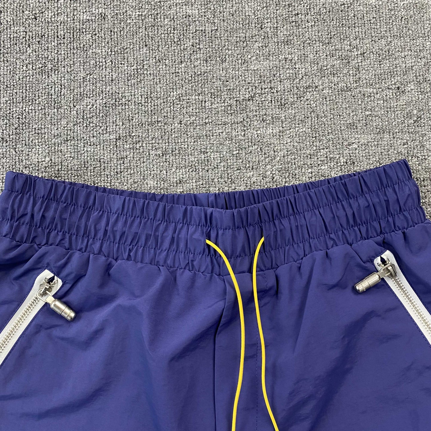 RHUDE RH LOGO SHORTS NAVY - Phantom Kicks