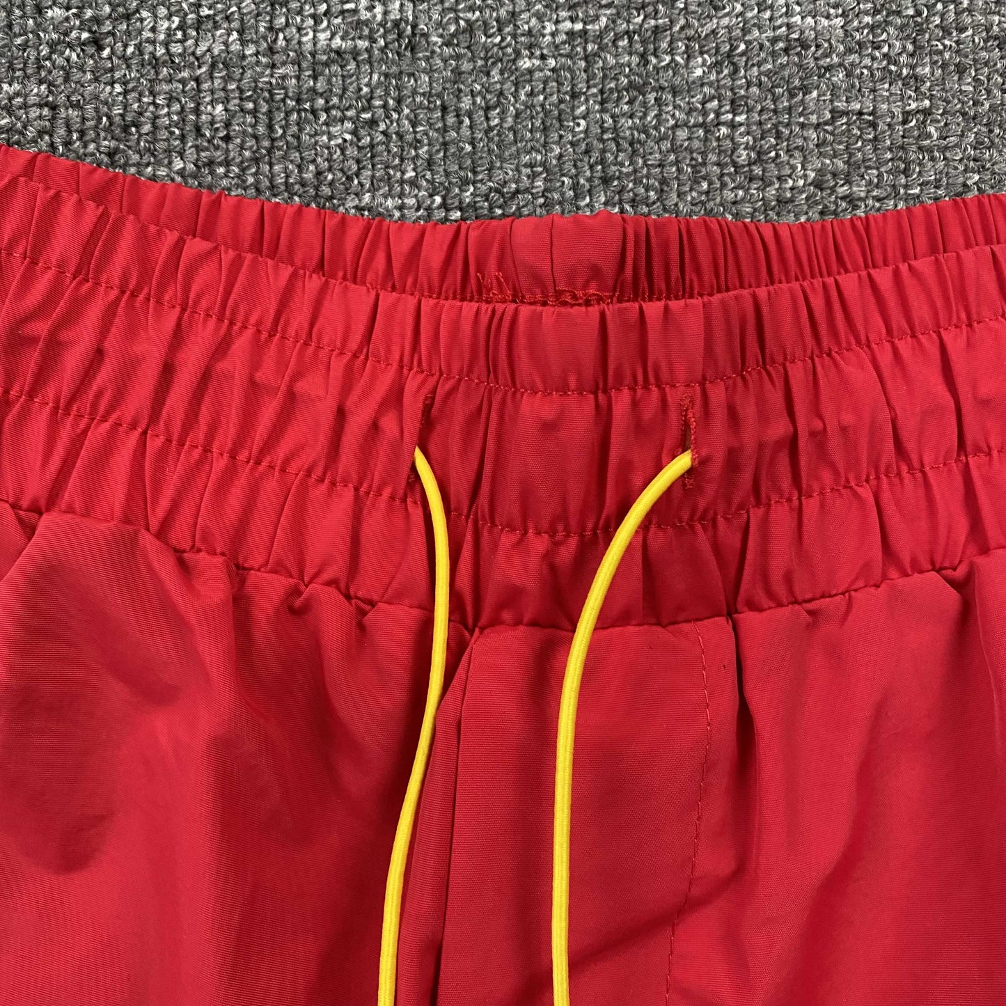 RHUDE RH LOGO SHORTS RED - Phantom Kicks