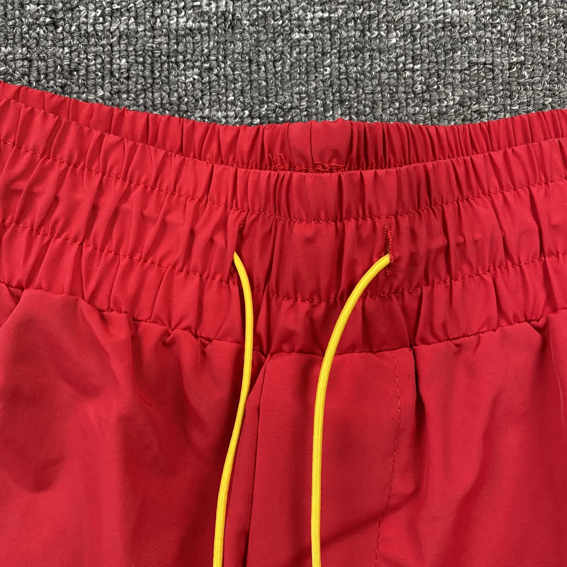 RHUDE RH LOGO SHORTS RED - Phantom Kicks