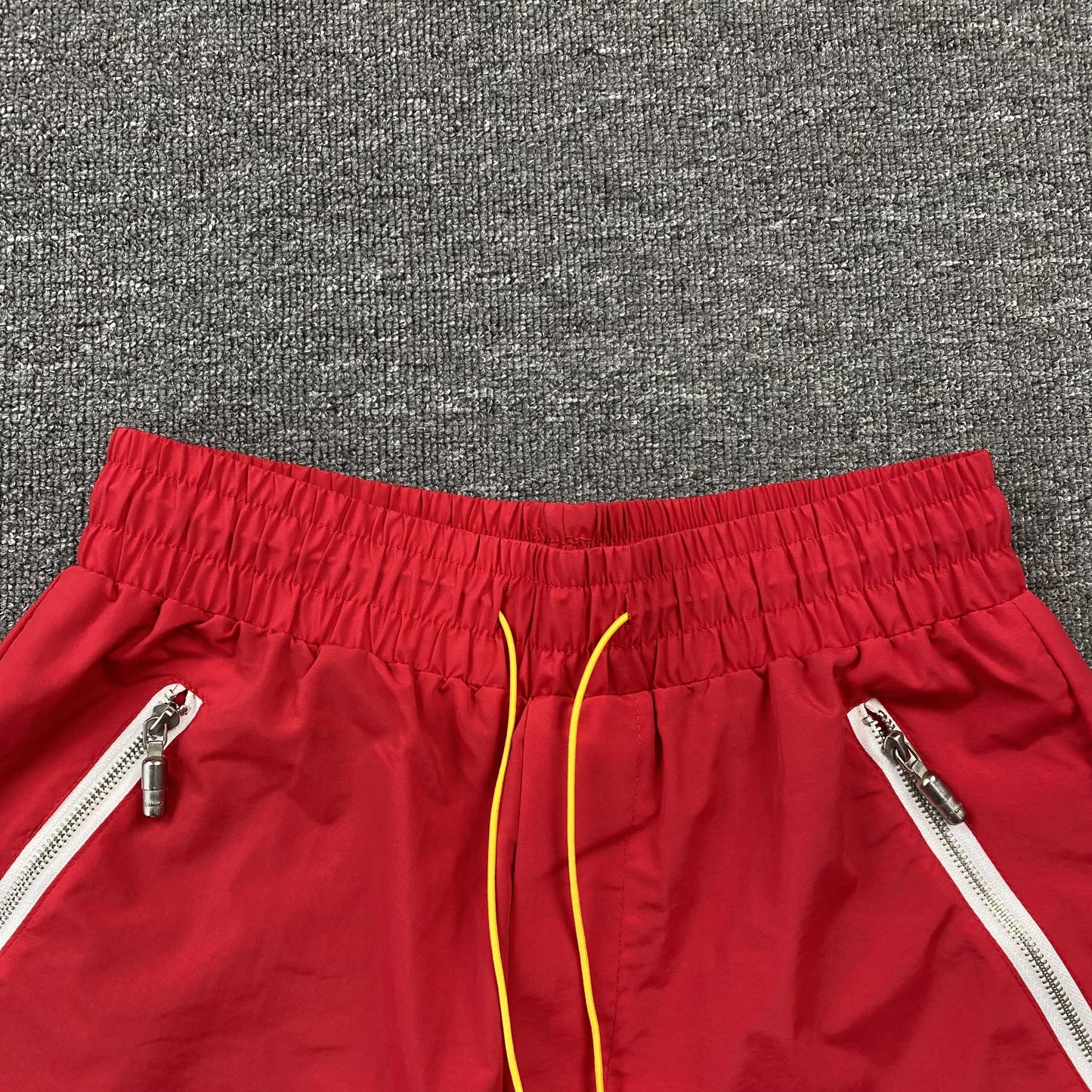 RHUDE RH LOGO SHORTS RED - Phantom Kicks