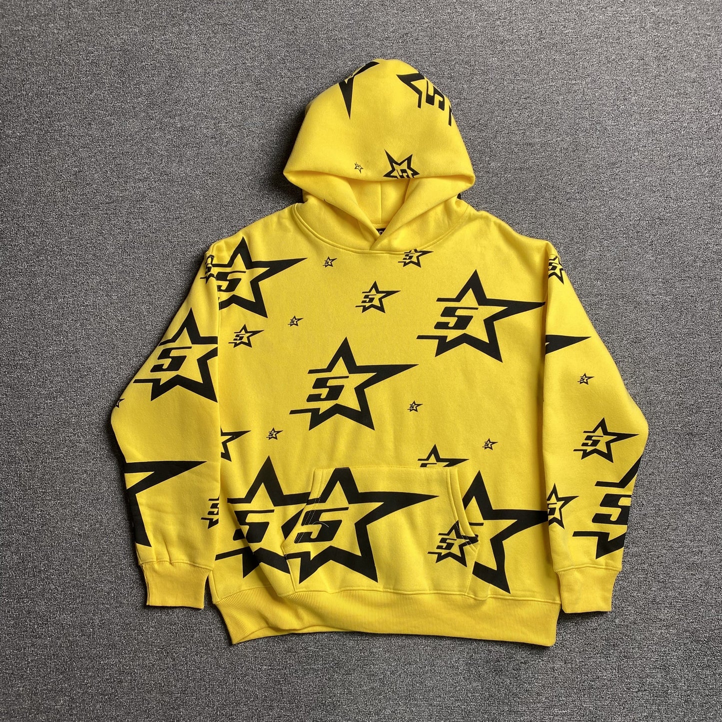 SP5DER 5STAR HOODIE YELLOW - Phantom Kicks