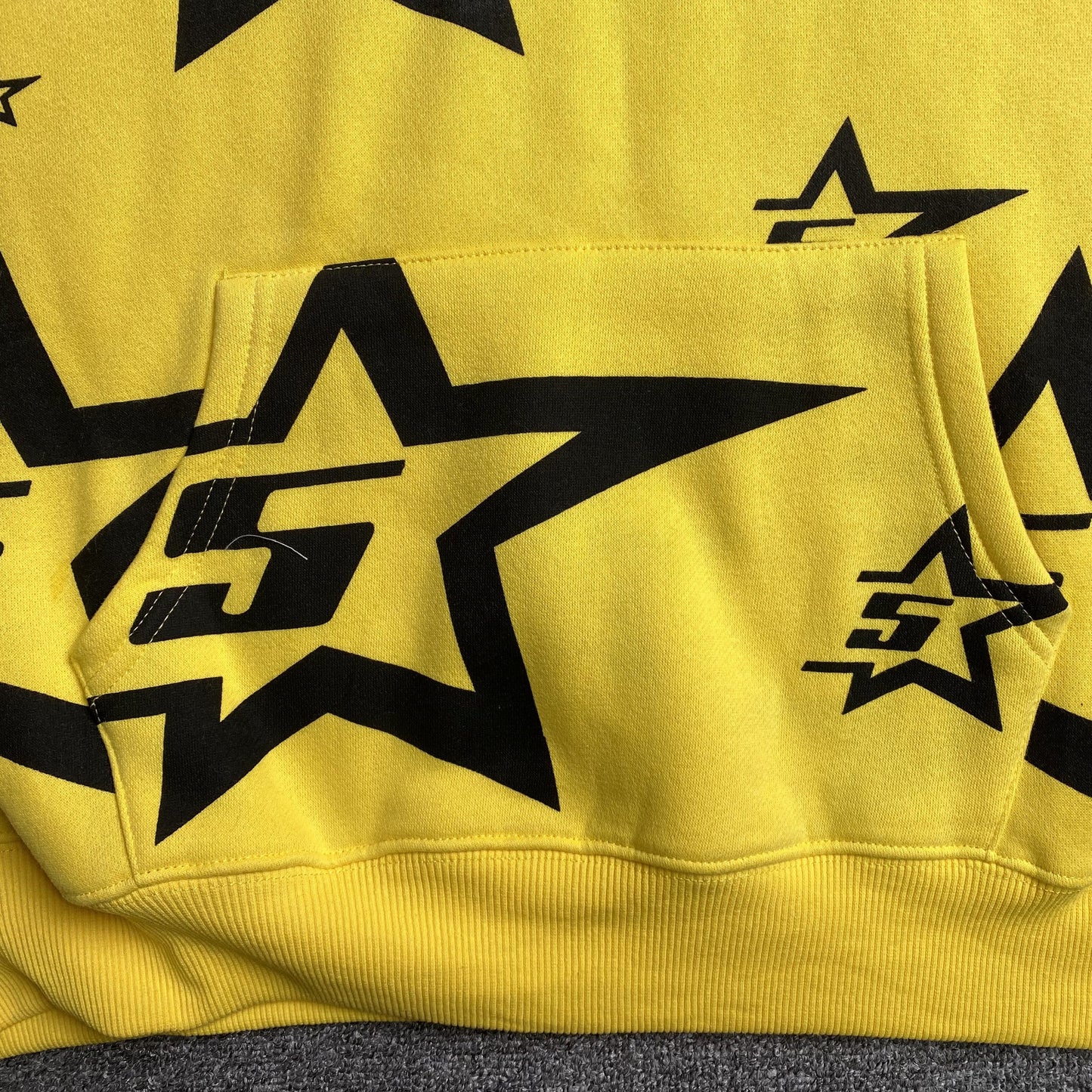 SP5DER 5STAR HOODIE YELLOW - Phantom Kicks
