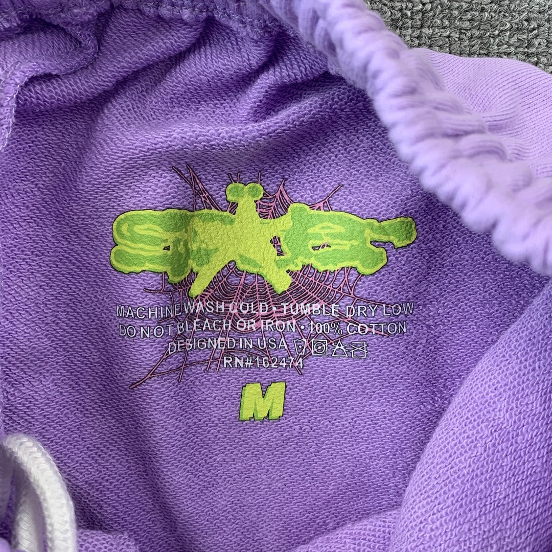 SP5DER ACAI SWEATPANTS PURPLE - Phantom Kicks