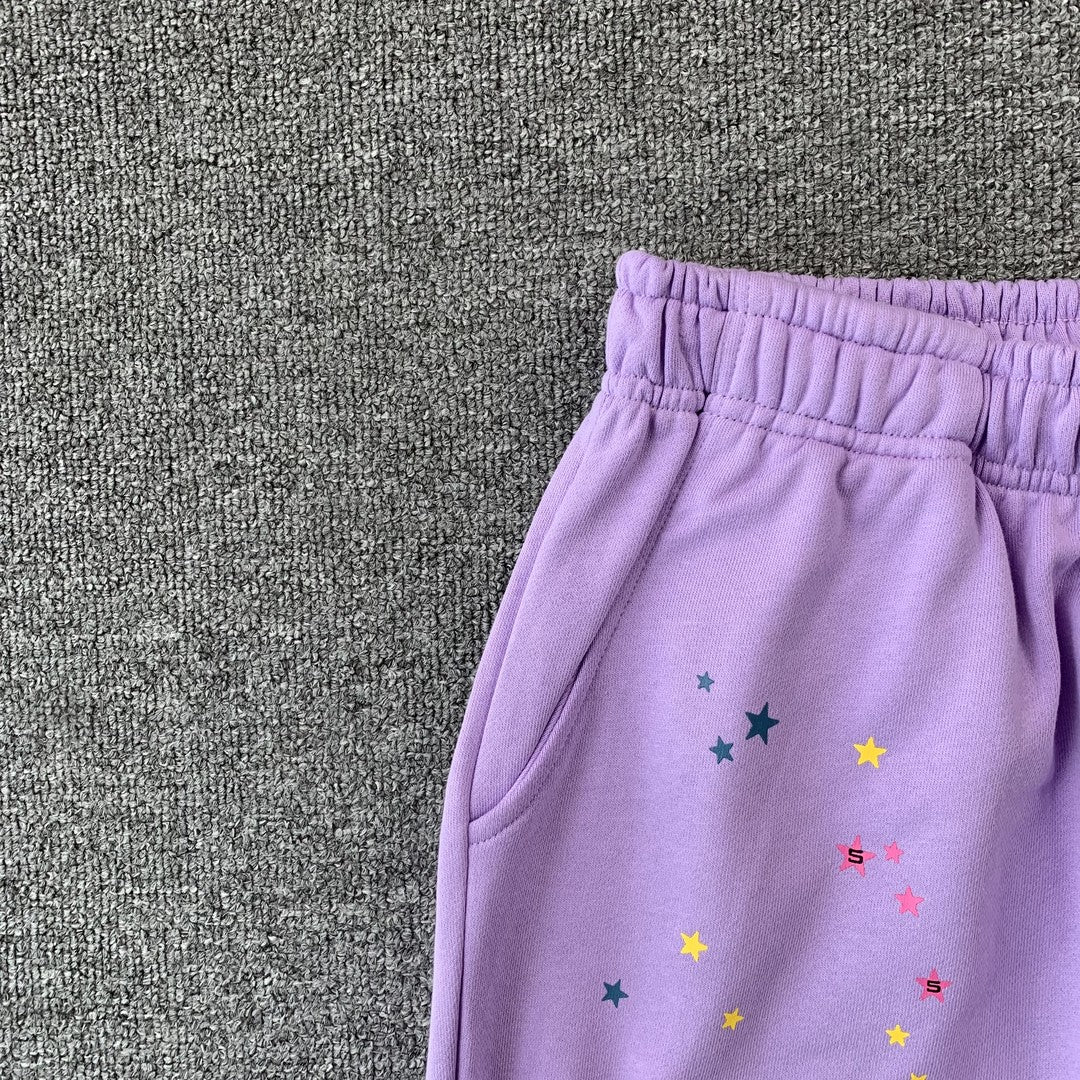 SP5DER ACAI SWEATPANTS PURPLE - Phantom Kicks