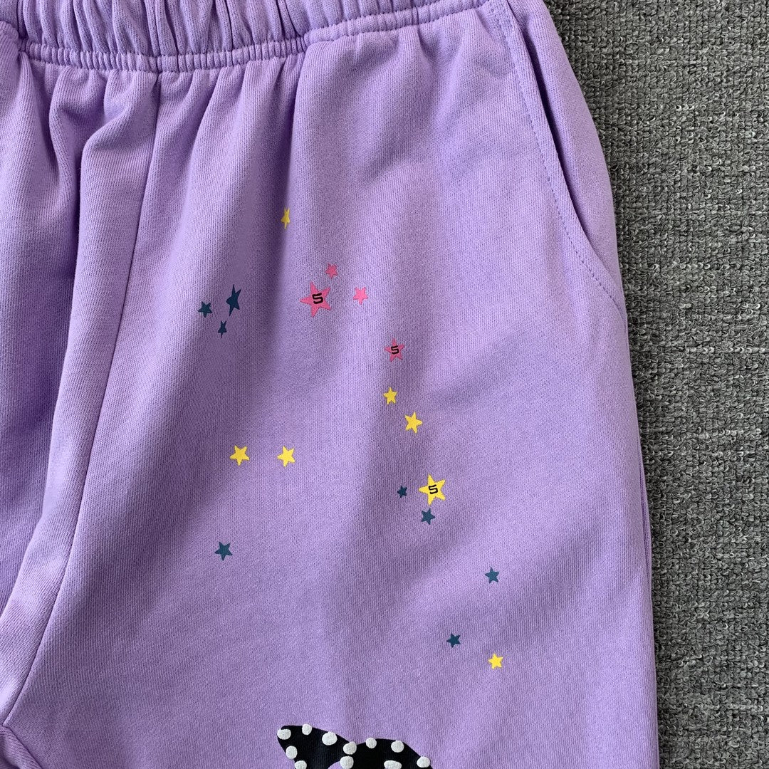 SP5DER ACAI SWEATPANTS PURPLE - Phantom Kicks