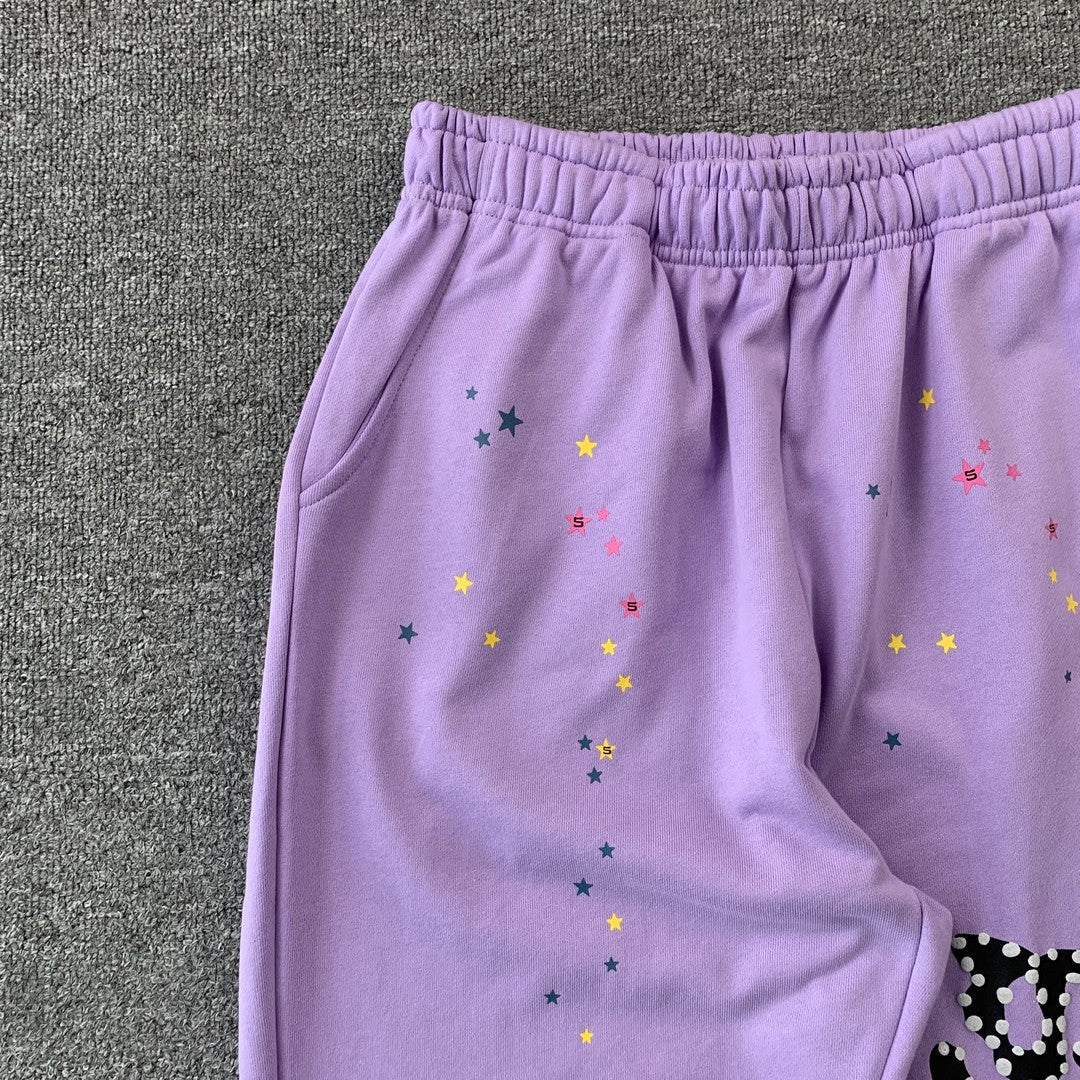 SP5DER ACAI SWEATPANTS PURPLE - Phantom Kicks