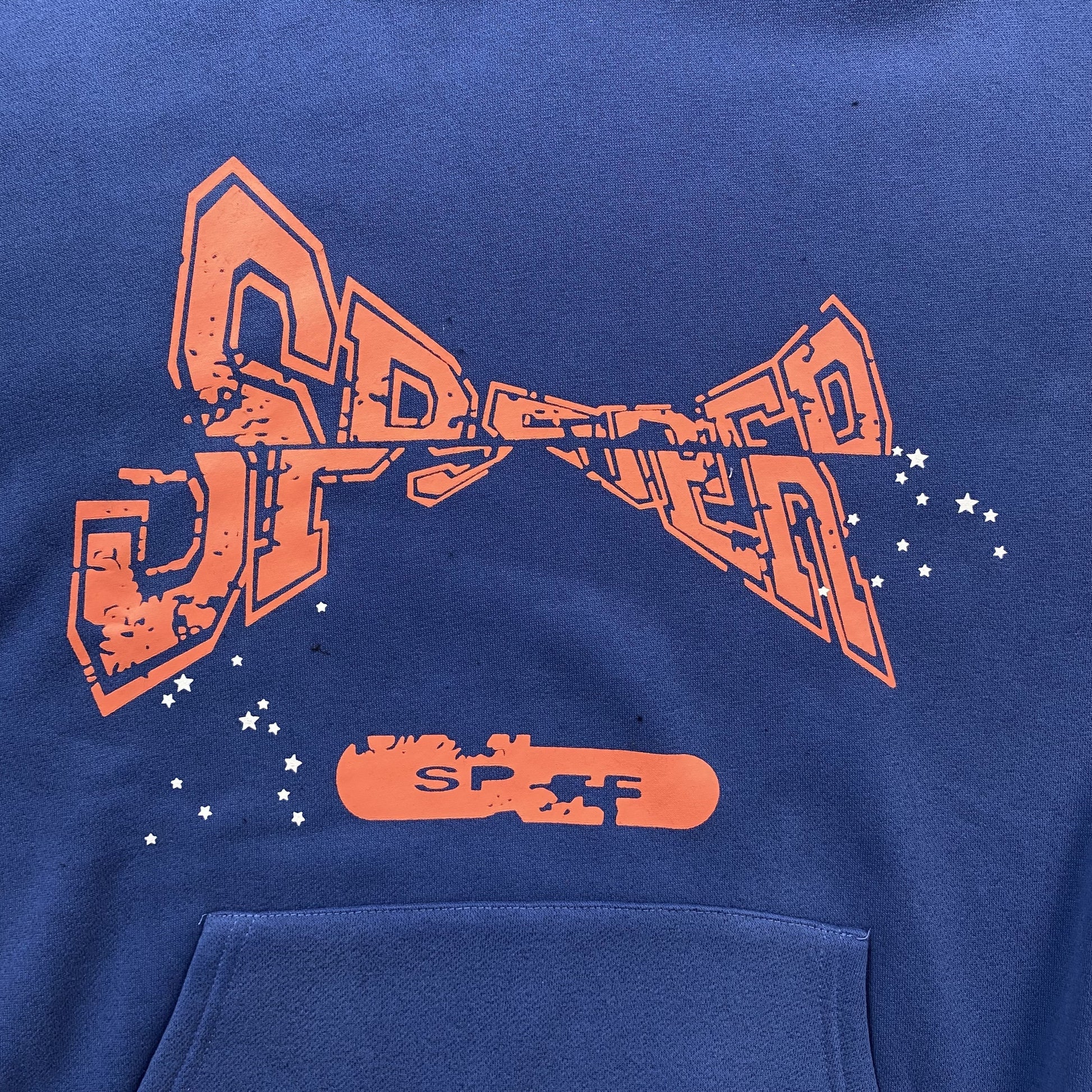SP5DER ADULT HOODIE NAVY - Phantom Kicks
