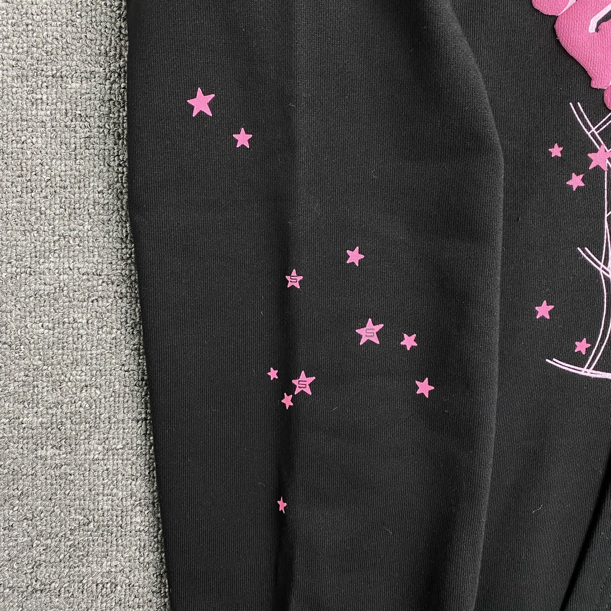 SP5DER ANGEL NUMBER HOODIE BLACK - Phantom Kicks
