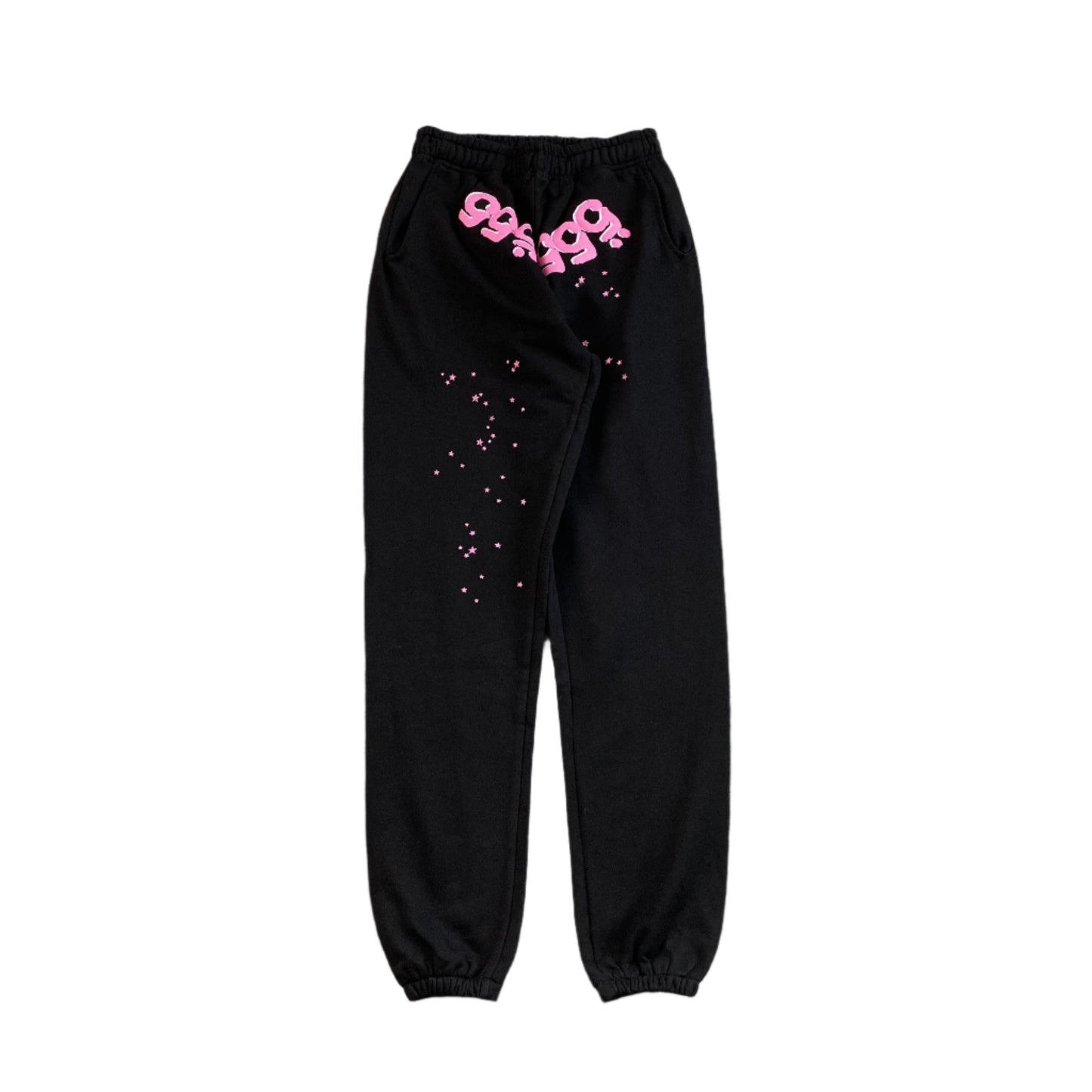 SP5DER ANGEL NUMBER SWEATPANTS BLACK - Phantom Kicks