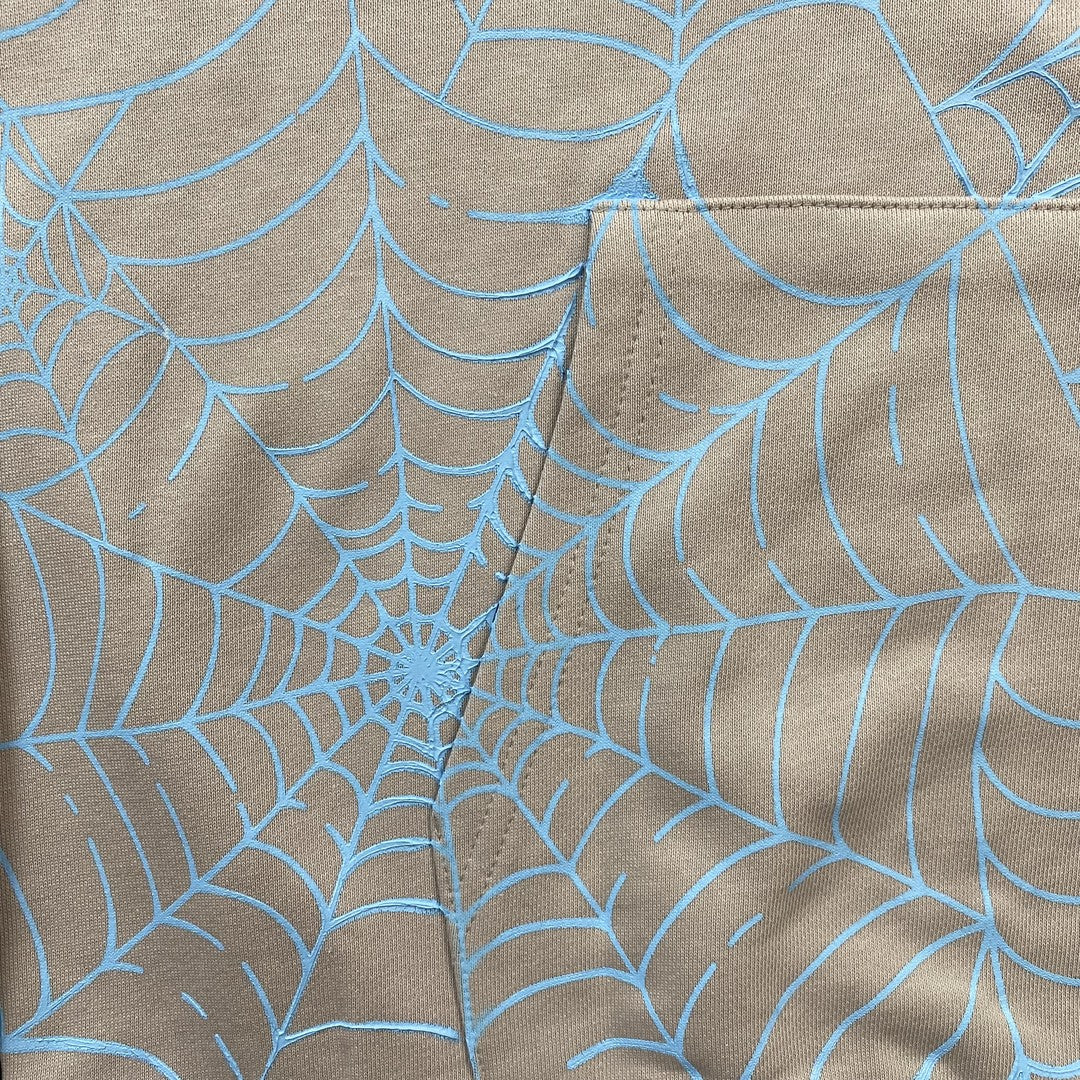 SP5DER AOP WEB HOODIE HEATHER GREY - Phantom Kicks
