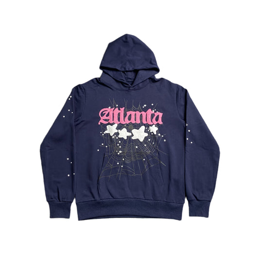 SP5DER ATLANTA HOODIE NAVY - Phantom Kicks