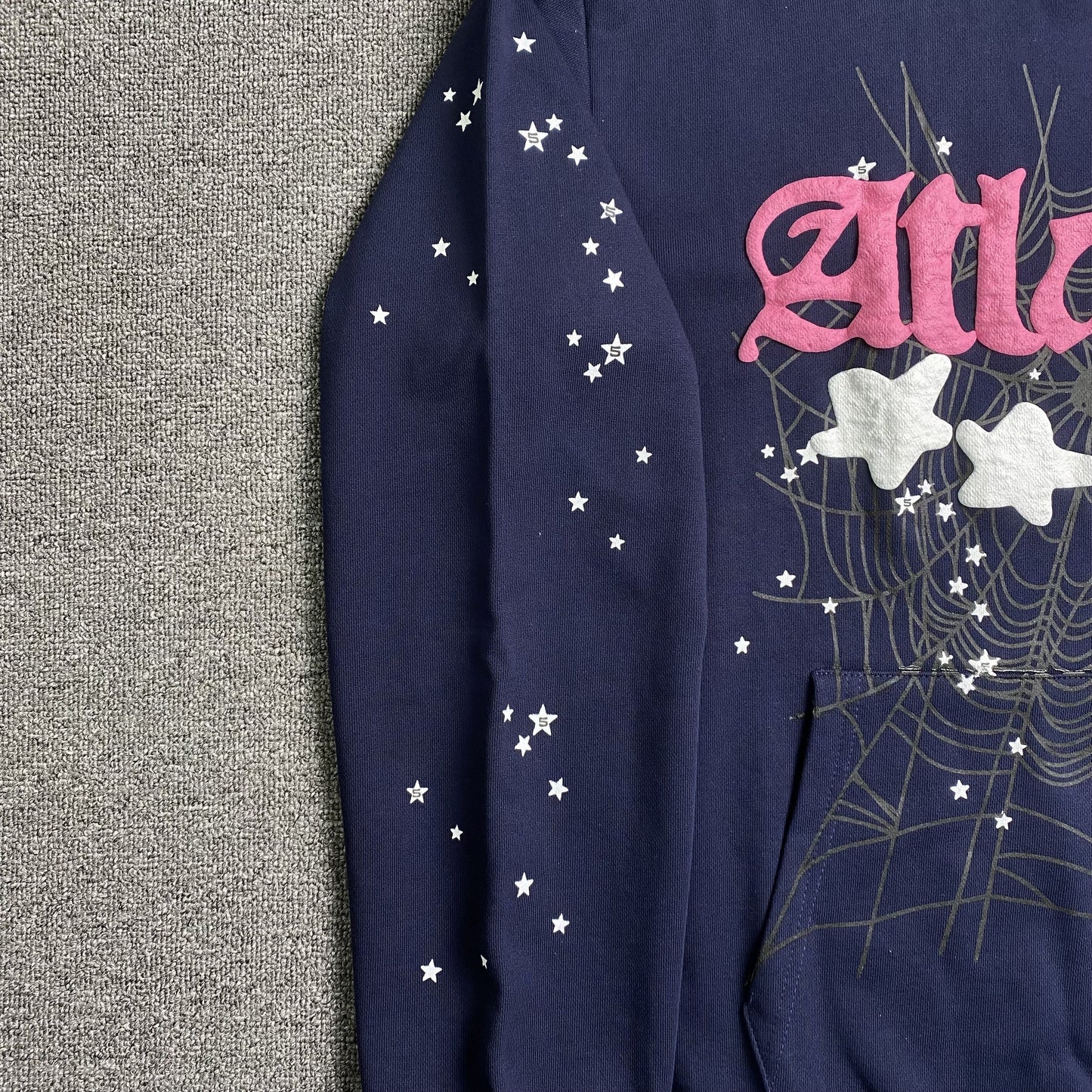 SP5DER ATLANTA HOODIE NAVY - Phantom Kicks