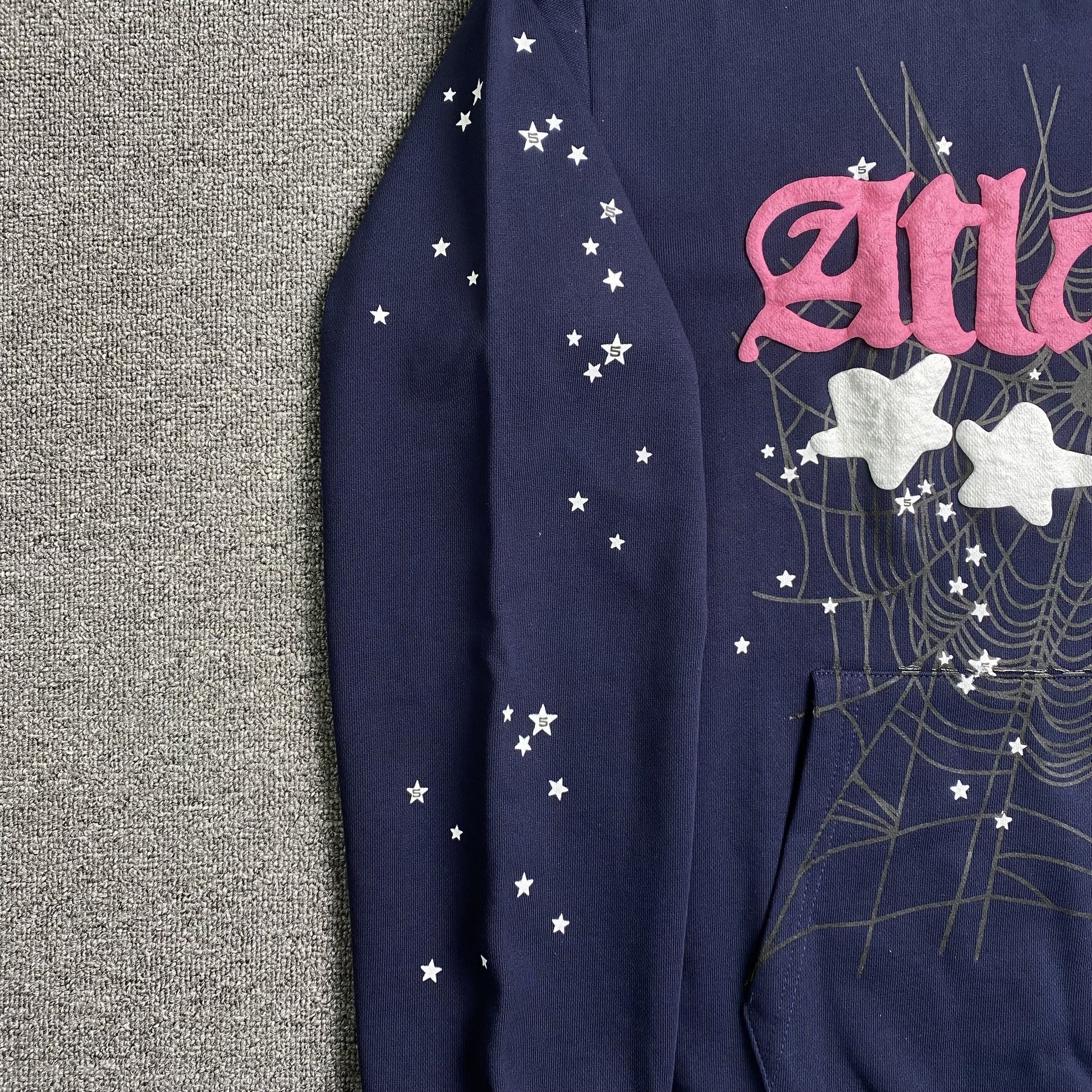 SP5DER ATLANTA HOODIE NAVY - Phantom Kicks