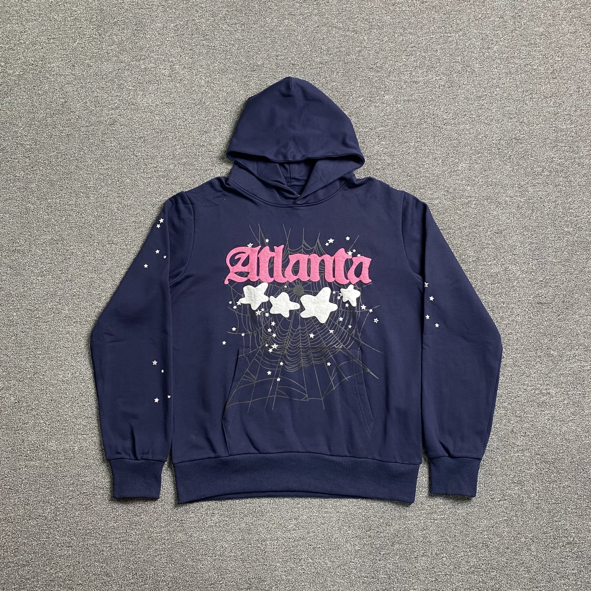 SP5DER ATLANTA HOODIE NAVY - Phantom Kicks