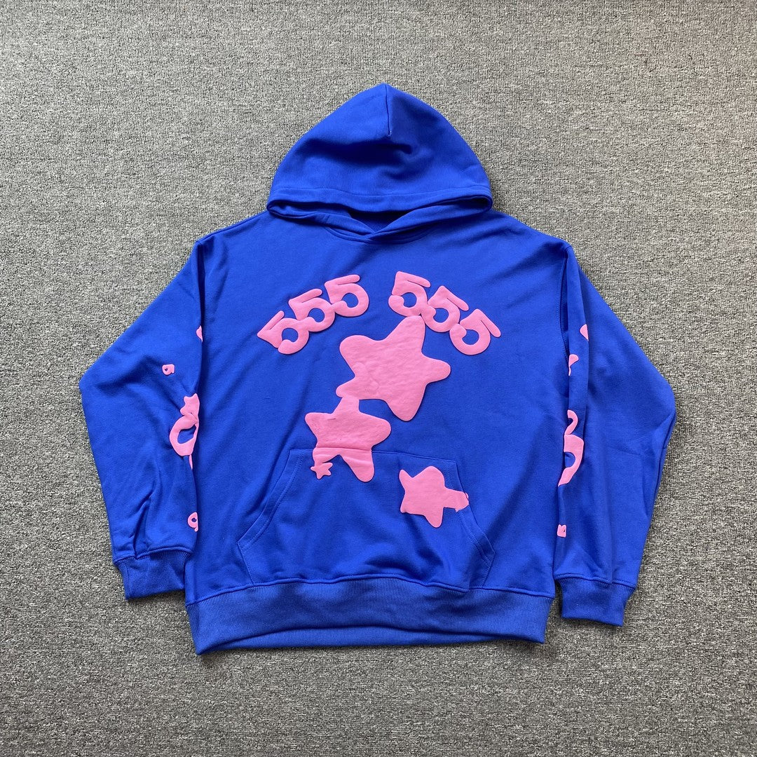 SP5DER BELUGA HOODIE BLUE - Phantom Kicks