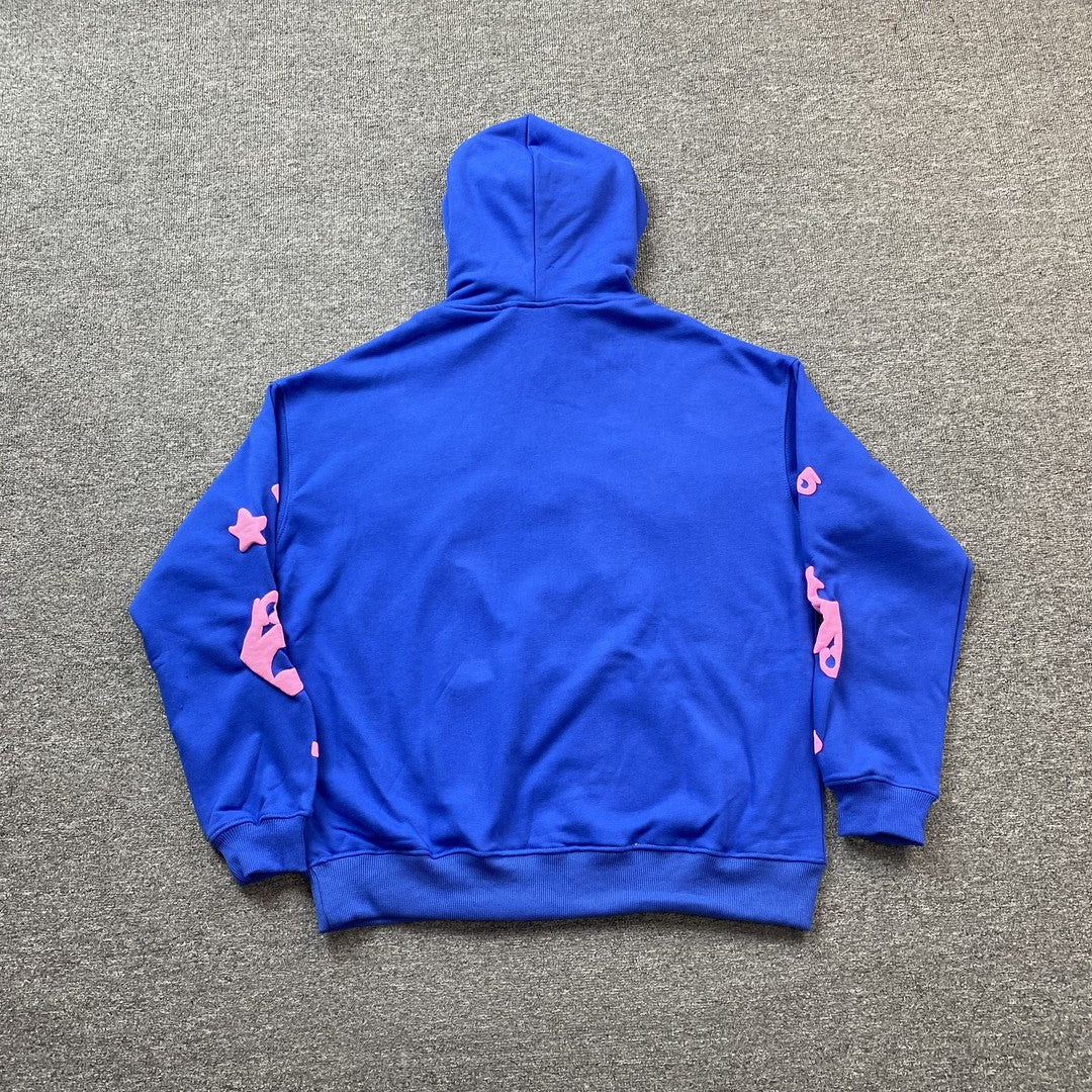 SP5DER BELUGA HOODIE BLUE - Phantom Kicks