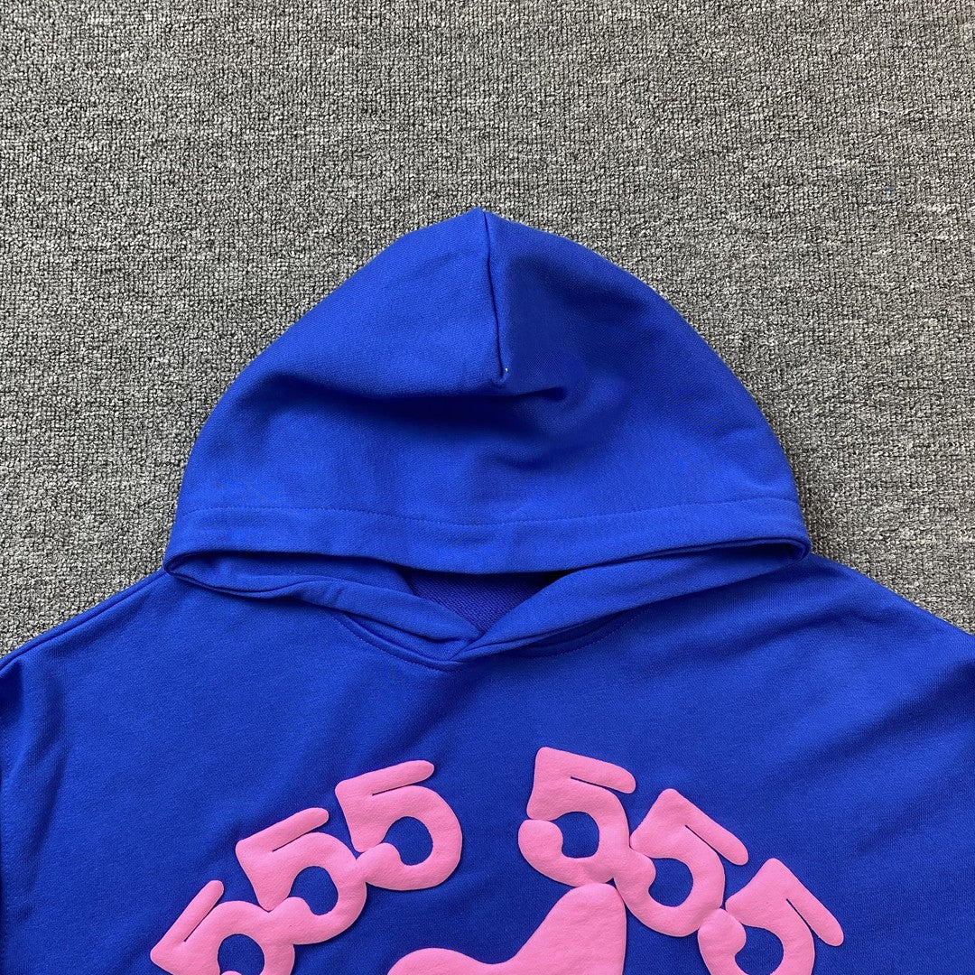 SP5DER BELUGA HOODIE BLUE - Phantom Kicks