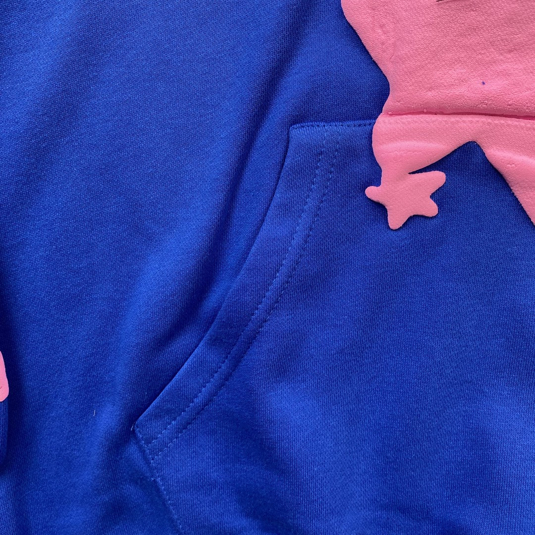 SP5DER BELUGA HOODIE BLUE - Phantom Kicks