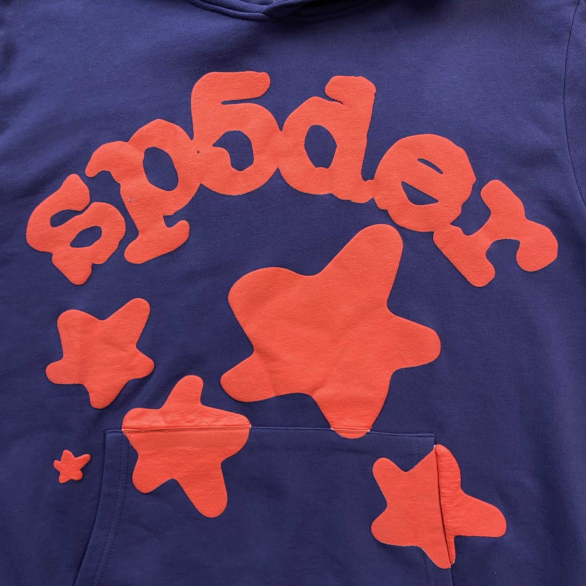 SP5DER BELUGA HOODIE NAVY - Phantom Kicks