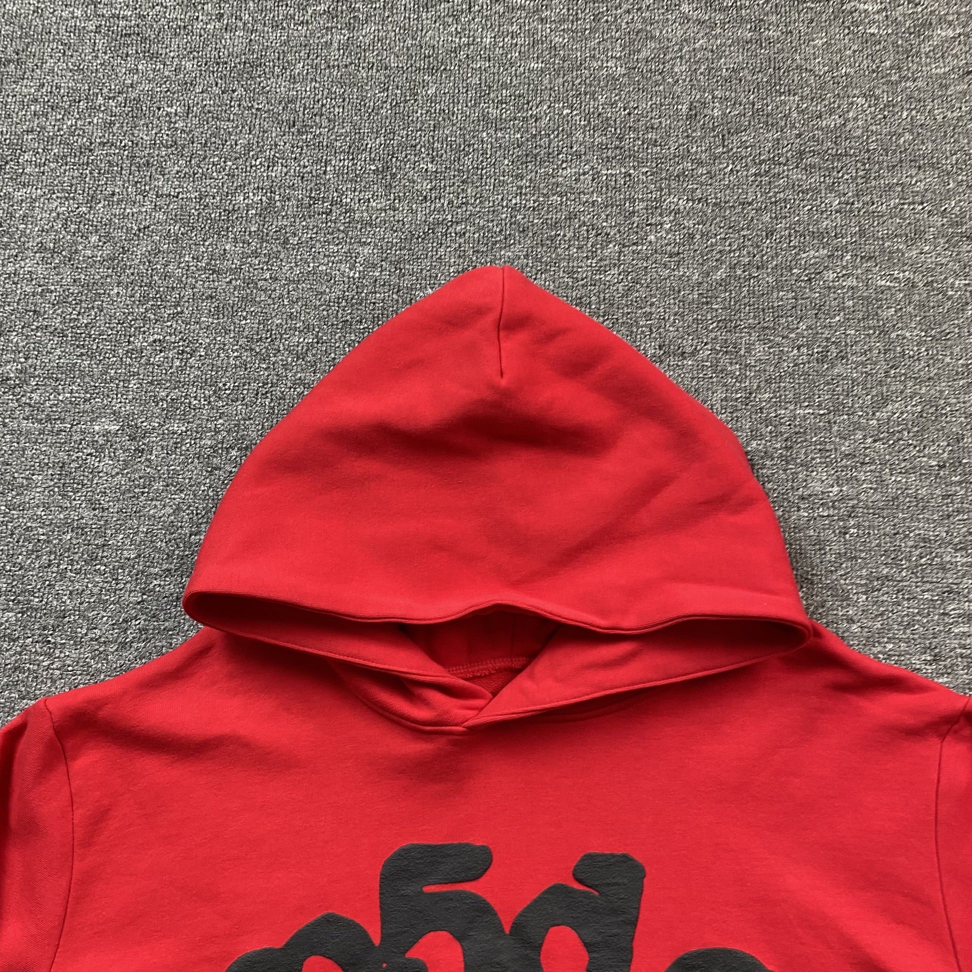 SP5DER BELUGA HOODIE RED - Phantom Kicks