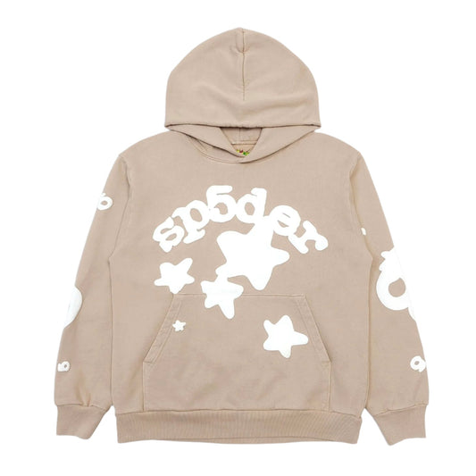 SP5DER BELUGA HOODIE SAND - Phantom Kicks