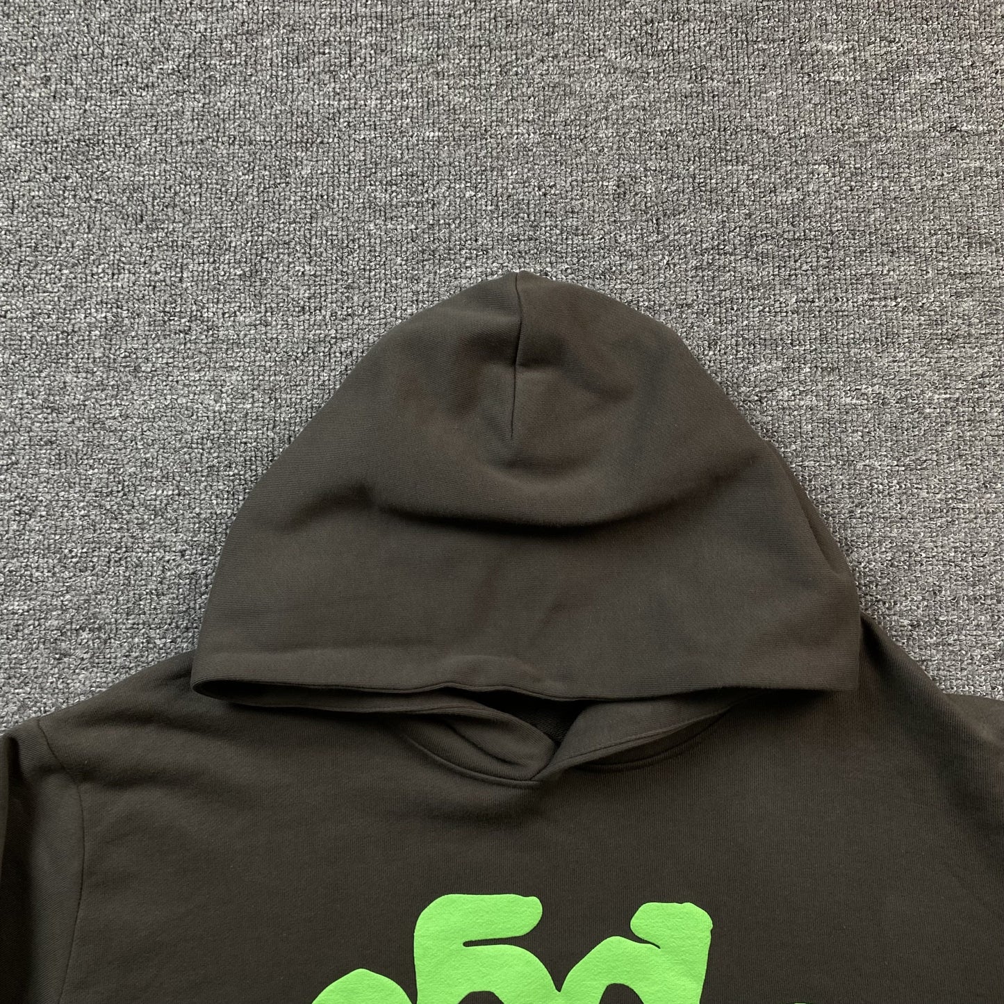 SP5DER BELUGA HOODIE SLATE GREY/GREEN - Phantom Kicks