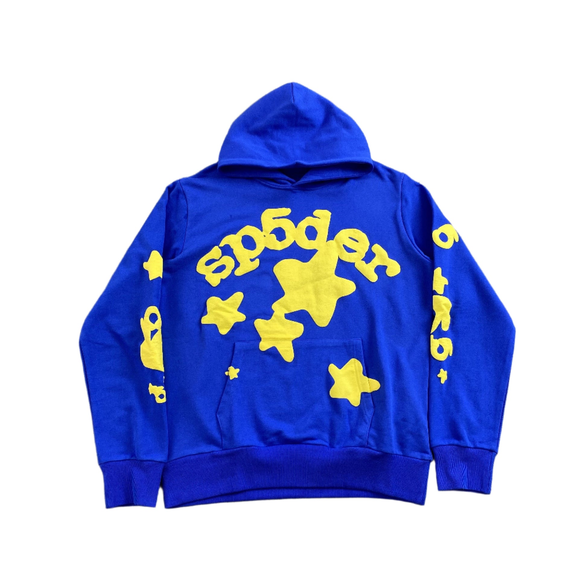 SP5DER BELUGA HOODIE TC BLUE - Phantom Kicks