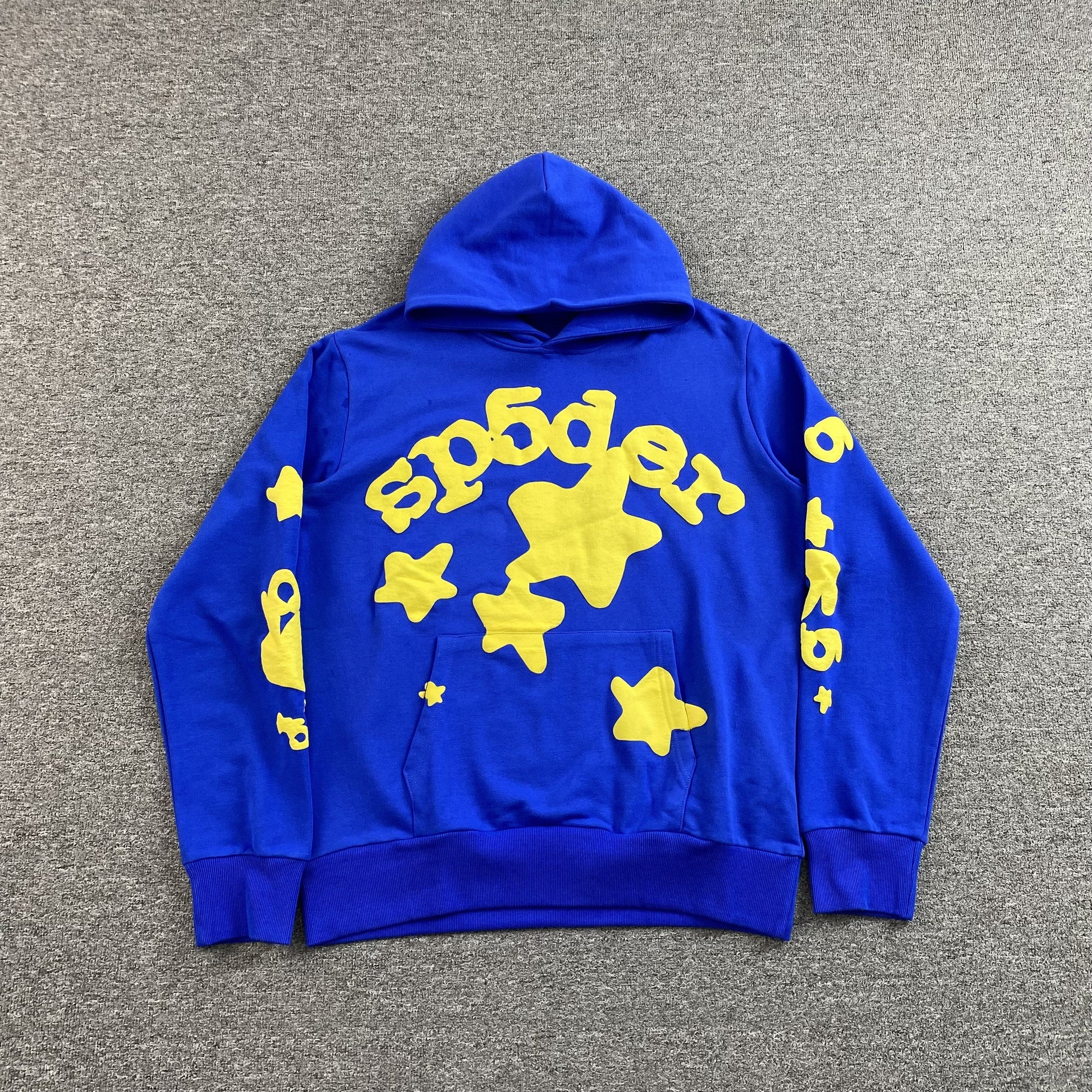 SP5DER BELUGA HOODIE TC BLUE - Phantom Kicks