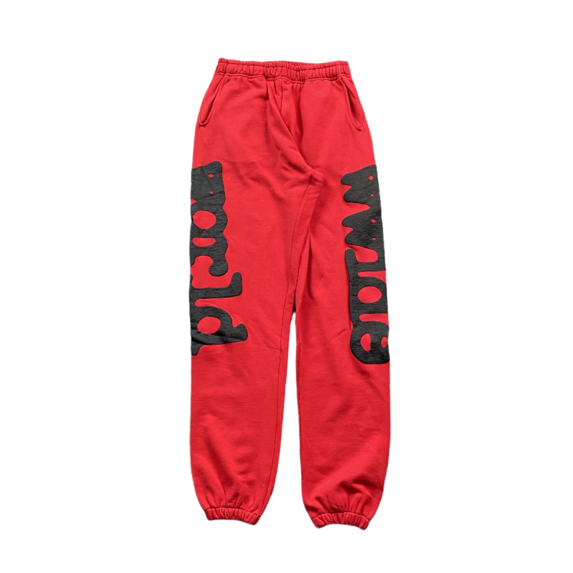 SP5DER BELUGA SWEATPANTS RED - Phantom Kicks