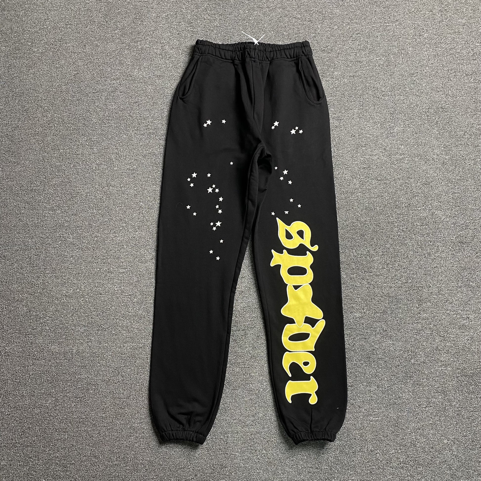 SP5DER JEFFERY SWEATPANTS BLACK - Phantom Kicks