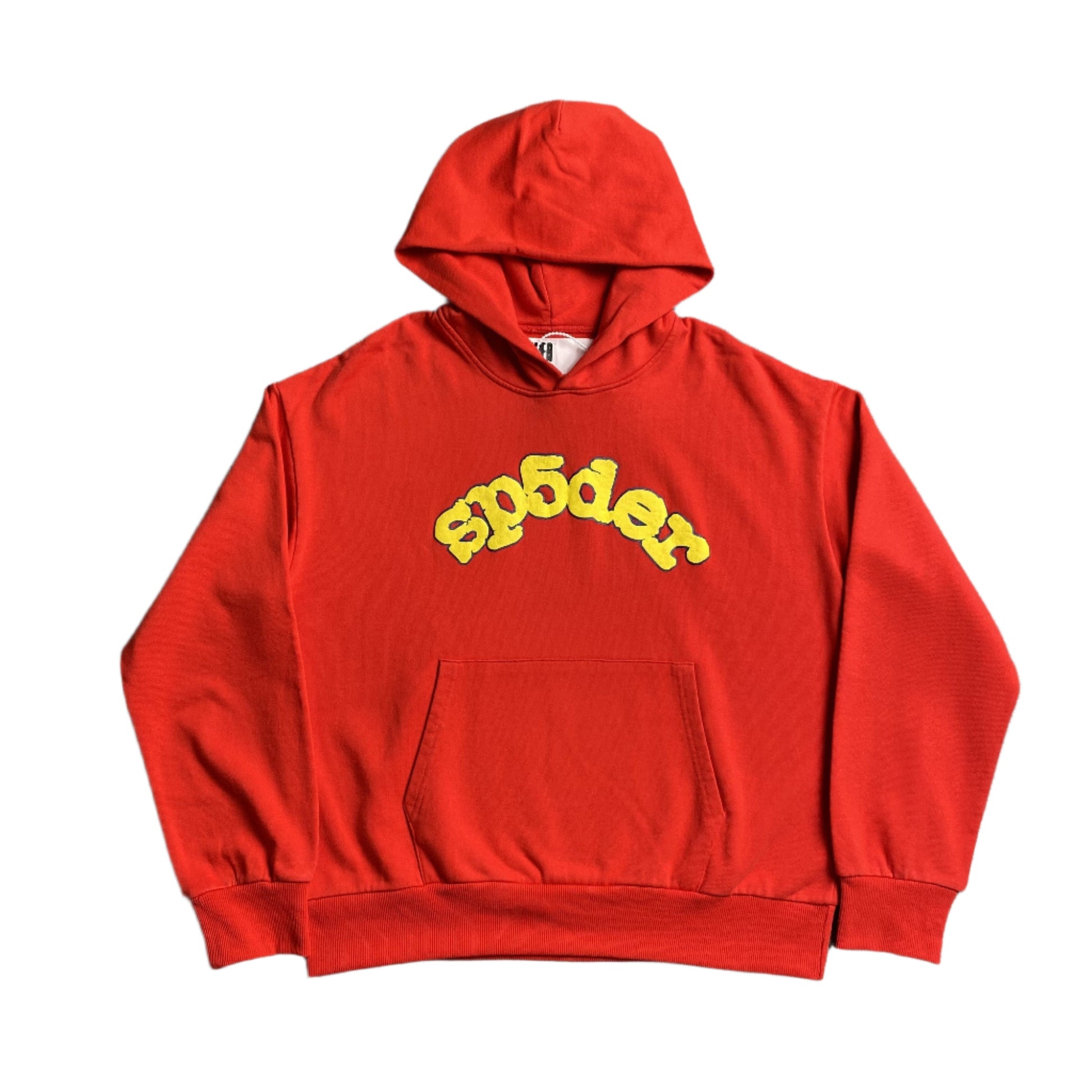 SP5DER OG LOGO HOODIE RED - Phantom Kicks