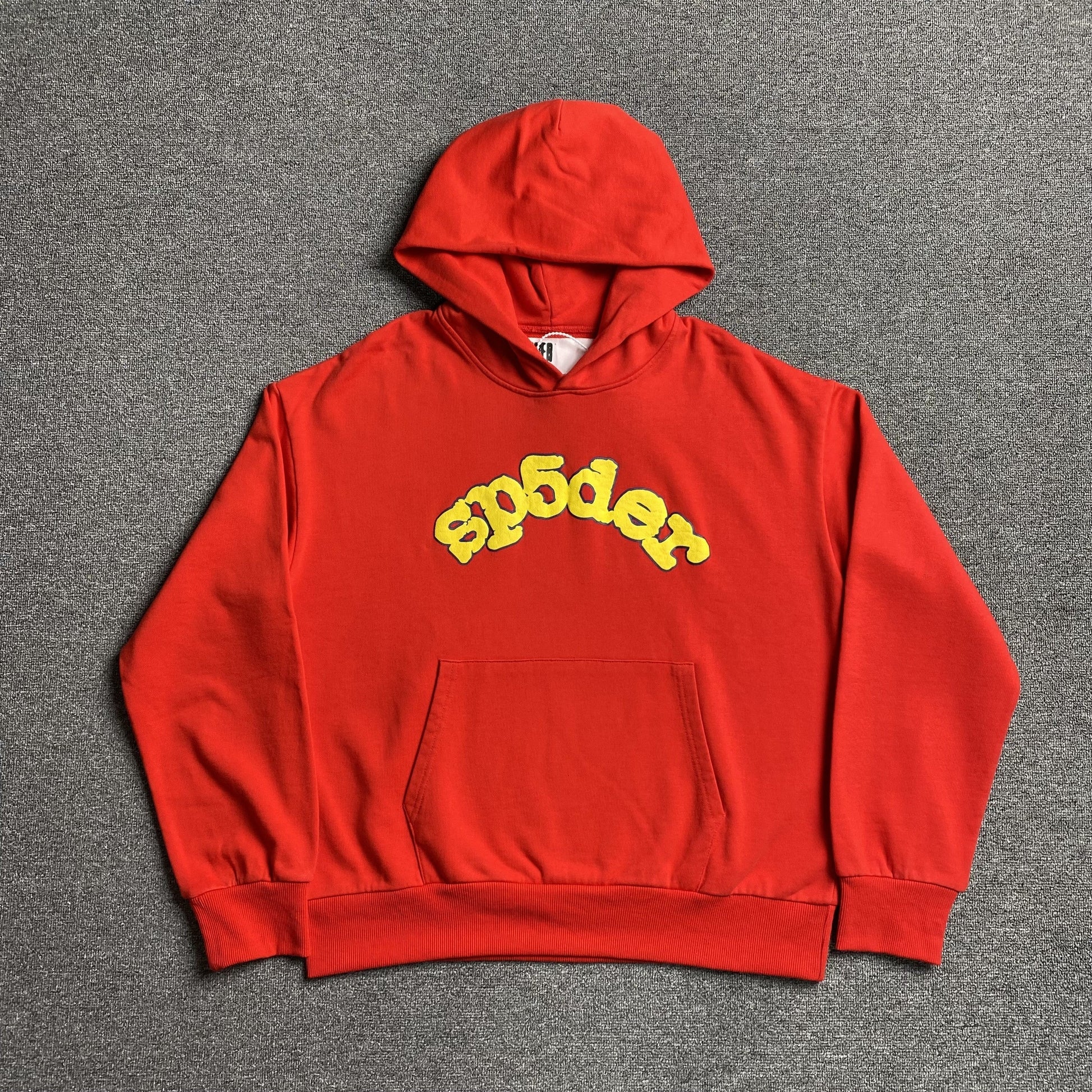 SP5DER OG LOGO HOODIE RED - Phantom Kicks